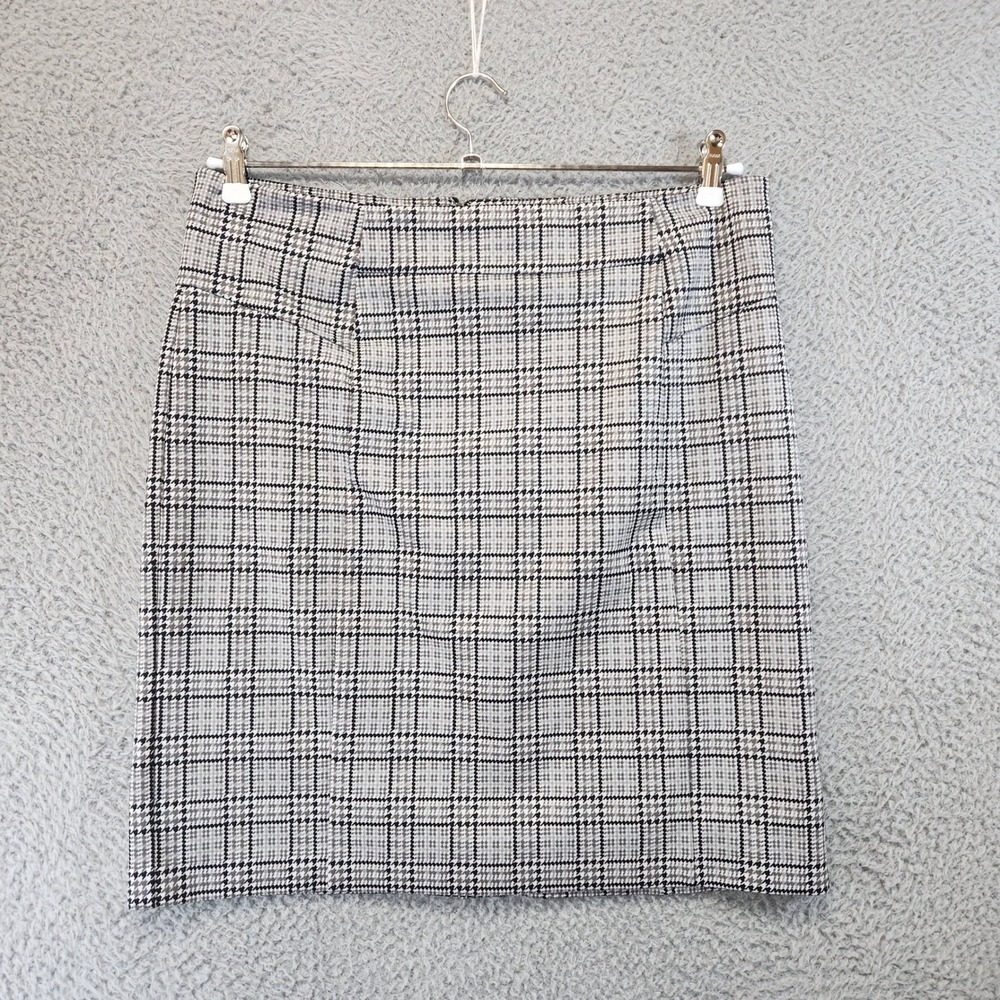 Michael Korsโ Plaid Pencil Skirt Womens Large (Fits W34) Zipper Business Casual